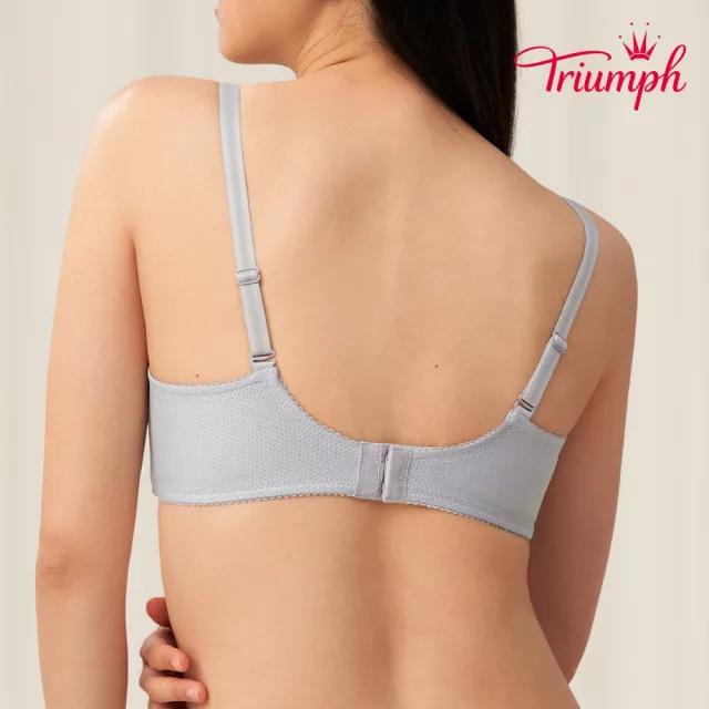 【Triumph 黛安芬】風格自在系列 涼感軟鋼圈內衣(嫩膚粉/竹炭暖灰)