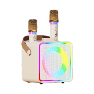 【諾必行】卡拉OK藍牙音響一體麥克風 家用KTV唱歌機 無線話筒兒童K歌音箱 藍牙升級版