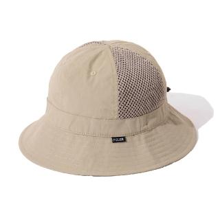 【POLER STUFF】日本限定 NYLON MESH BELL HAT 尼龍透氣網布鐘型帽 漁夫帽 米色
