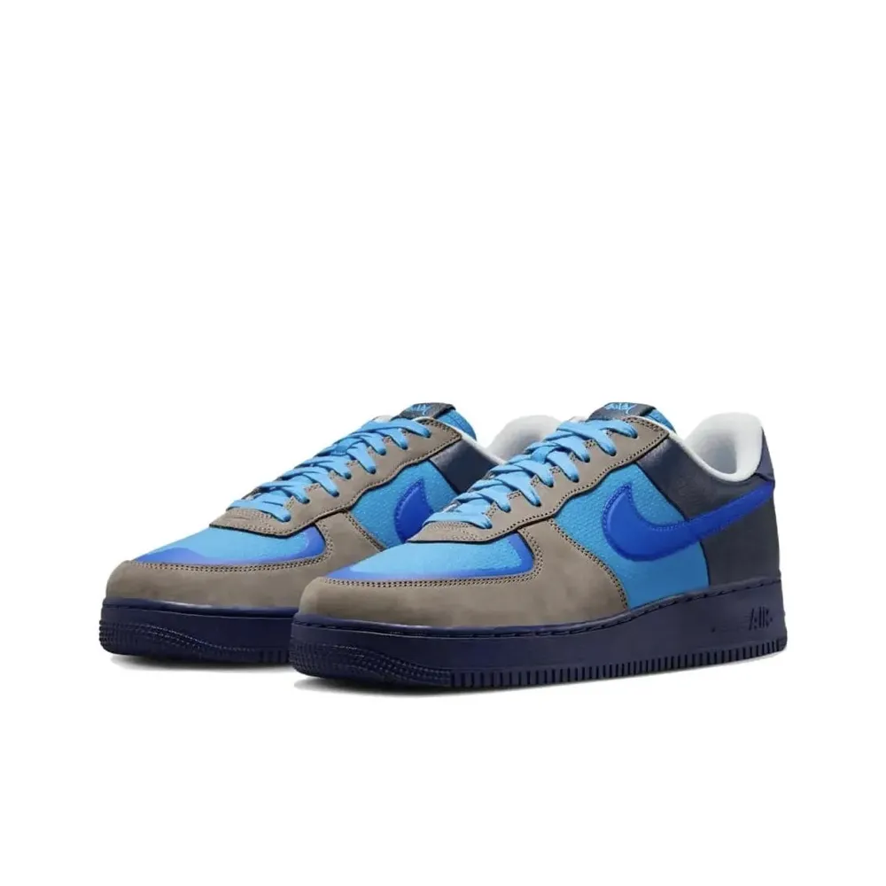 【NIKE 耐吉】Stash x Nike Air Force 1 Low SP 黑藍 HF5516-001(AF1 運動鞋 休閒鞋 男鞋)