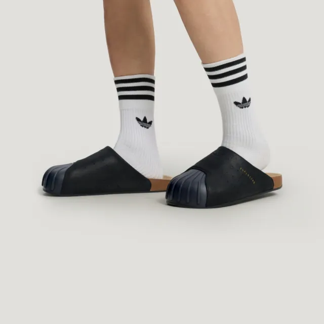 【adidas 愛迪達】ADIMULE SUPERSTAR 拖鞋 貝殼鞋 男鞋/女鞋 - Originals LC0415