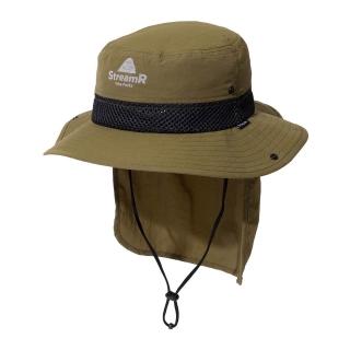 【POLER STUFF】日本限定 Poler x Tonedtrout StreamR SUNGUARD BRIM HAT 全方位遮陽帽 漁夫帽 狼棕