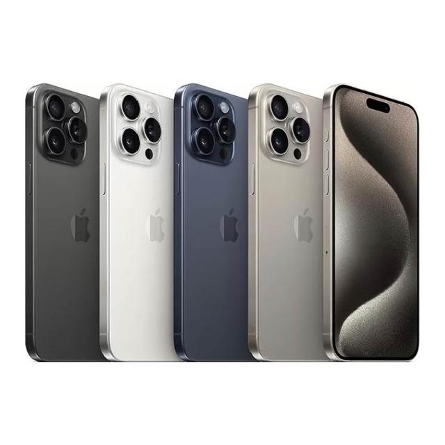 【Apple】A+級福利品 iPhone 15 Pro Max 256G 6.7吋(贈充電線+玻璃貼+透明殼)