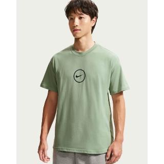 【NIKE 耐吉】短袖上衣 男 AS M NK TEE M90 OC LOOSE 寬鬆 柔軟 綠 (II0659006)