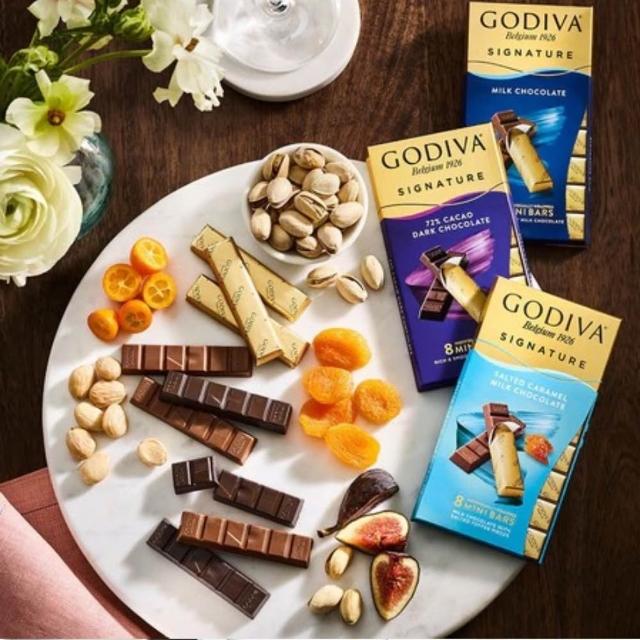 【GODIVA】醇享巧克力系列4片組(生日禮、情人節、520我愛你/妳、618)