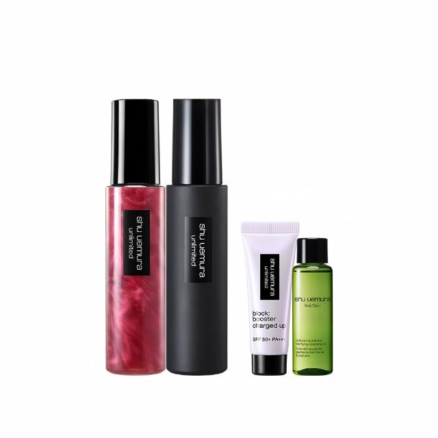 【Shu uemura 植村秀】官方直營 無極限定妝噴霧100ml雙入(新品上市/開光小紅噴/持久/控油/持妝)