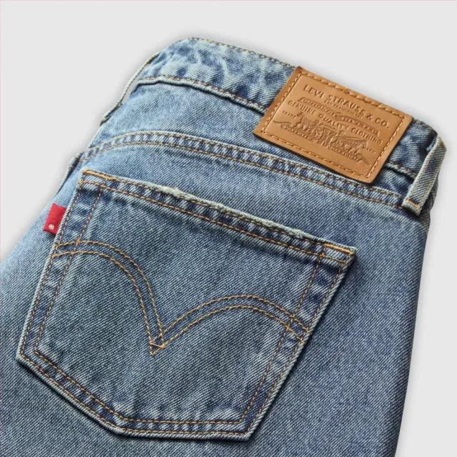 【LEVIS】Low Loose低腰寬鬆牛仔褲 女生牛仔褲 人氣新品 A5566-0028