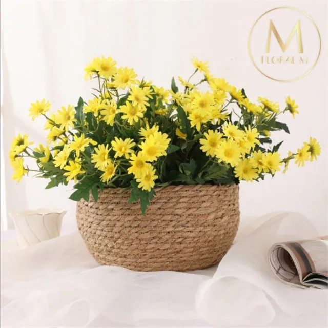 【Floral M】英式花園小雛菊仿真花花材1入組(人造花/仿真花/假花/花藝DIY/裝飾花材)