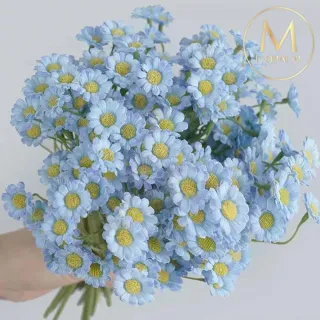 【Floral M】法式野餐洋甘菊仿真花花材1入組(人造花/仿真花/假花/花藝DIY/裝飾花材)
