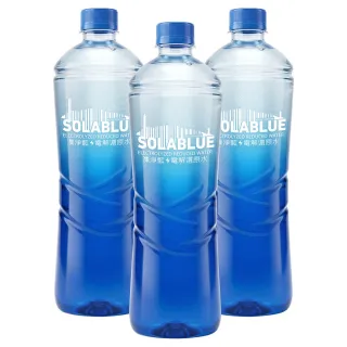 【SOLABLUE 潗淨藍】PH8.5 電解還原鹼性水 820mlx3箱(共60入;天然微礦 鹼性水 礦泉水 官方直營)