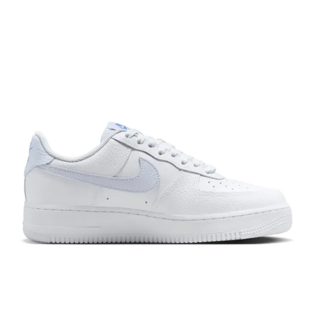 【NIKE 耐吉】W Air Force 1 Low 07 刺繡小藍勾 小雙勾 荔枝皮 休閒鞋 女鞋 HV2511-100