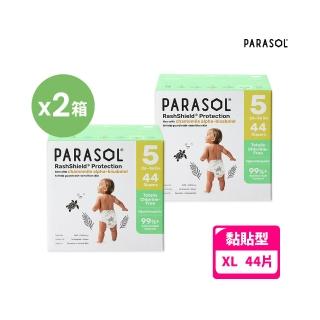 【PARASOL】進化版｜Clear+Dry 新科技水凝尿布 禮盒2箱組 黏貼型XL(2包/箱)