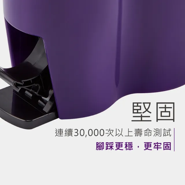 【好神拖】手壓/腳踩 旋轉拖把組(1拖+1桶+2布)