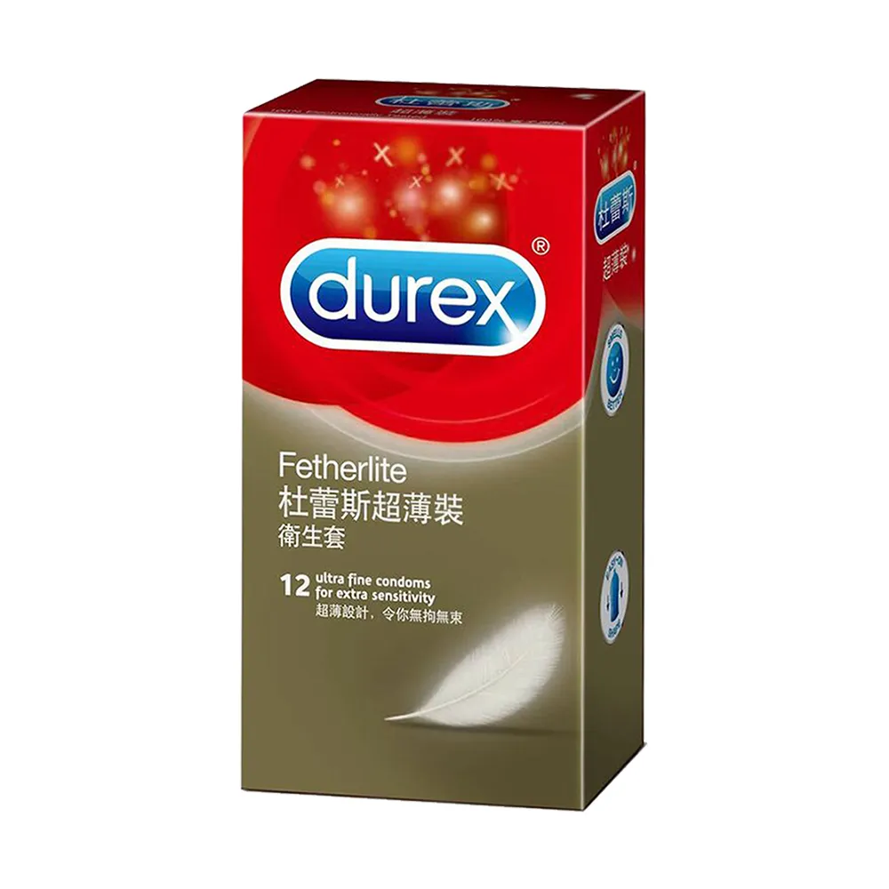 【Dr. 情趣】杜蕾斯-超薄裝保險套 12入/盒