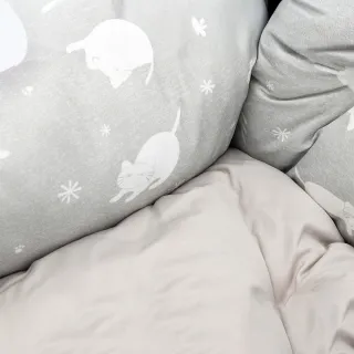 【NITORI 宜得利家居】(DECO HOME商品)接觸涼感 車用寵物窩 寵物床 N COOL 極冷 白貓(DH)