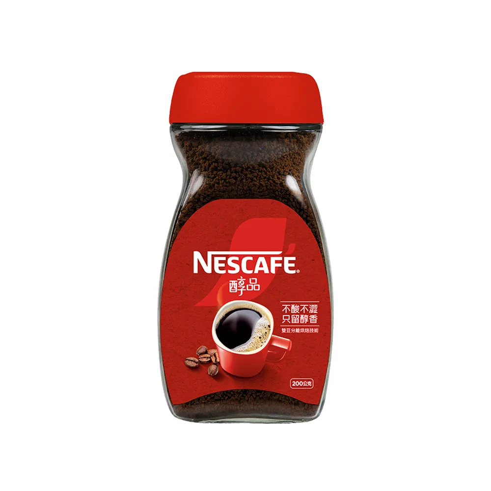 【NESCAFE 雀巢咖啡】醇品咖啡 200g/罐