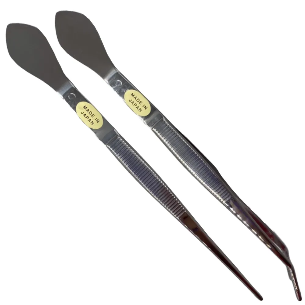 【小美紀】精密鑷子 多肉專用 日本製(小夾子 多肉植物 多肉盆 手工具 多肉土壤 白鋼鑷子 園藝)