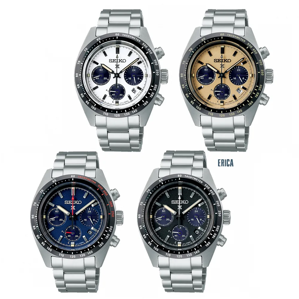 【SEIKO 精工】Prospex SPEEDTIMER 太陽能計時熊貓錶(熊貓/V192-0AF0 四款可選 綜合賣場)618年中慶