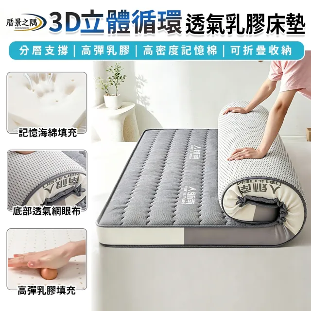 【星優】80*190公分床墊 記憶棉床墊 乳膠床墊 助眠床墊(升級加厚約9公分（預計10個工作日左右送達）)