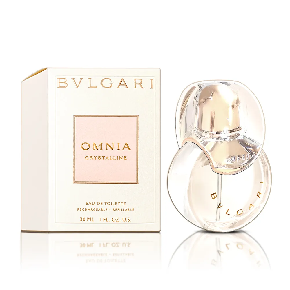 【BVLGARI 寶格麗】晶澈女性淡香水 30ml(專櫃公司貨)