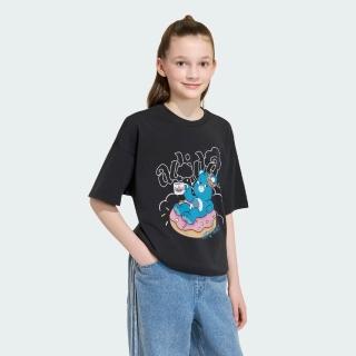 【adidas 愛迪達】CARE BEARS 短袖上衣 T恤 童裝 - Originals KS1733