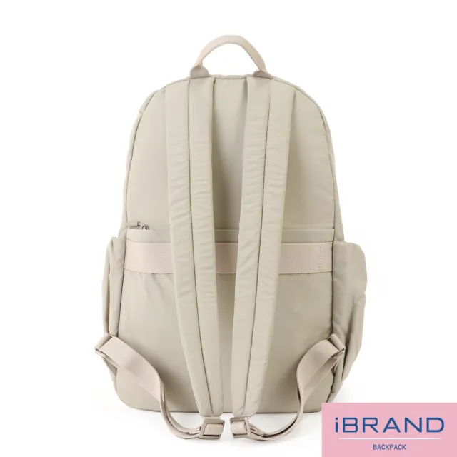 【iBrand】雙11 輕柔LIGHT雙層拉鍊後背包 輕量 大容量(防潑水 多色任選)