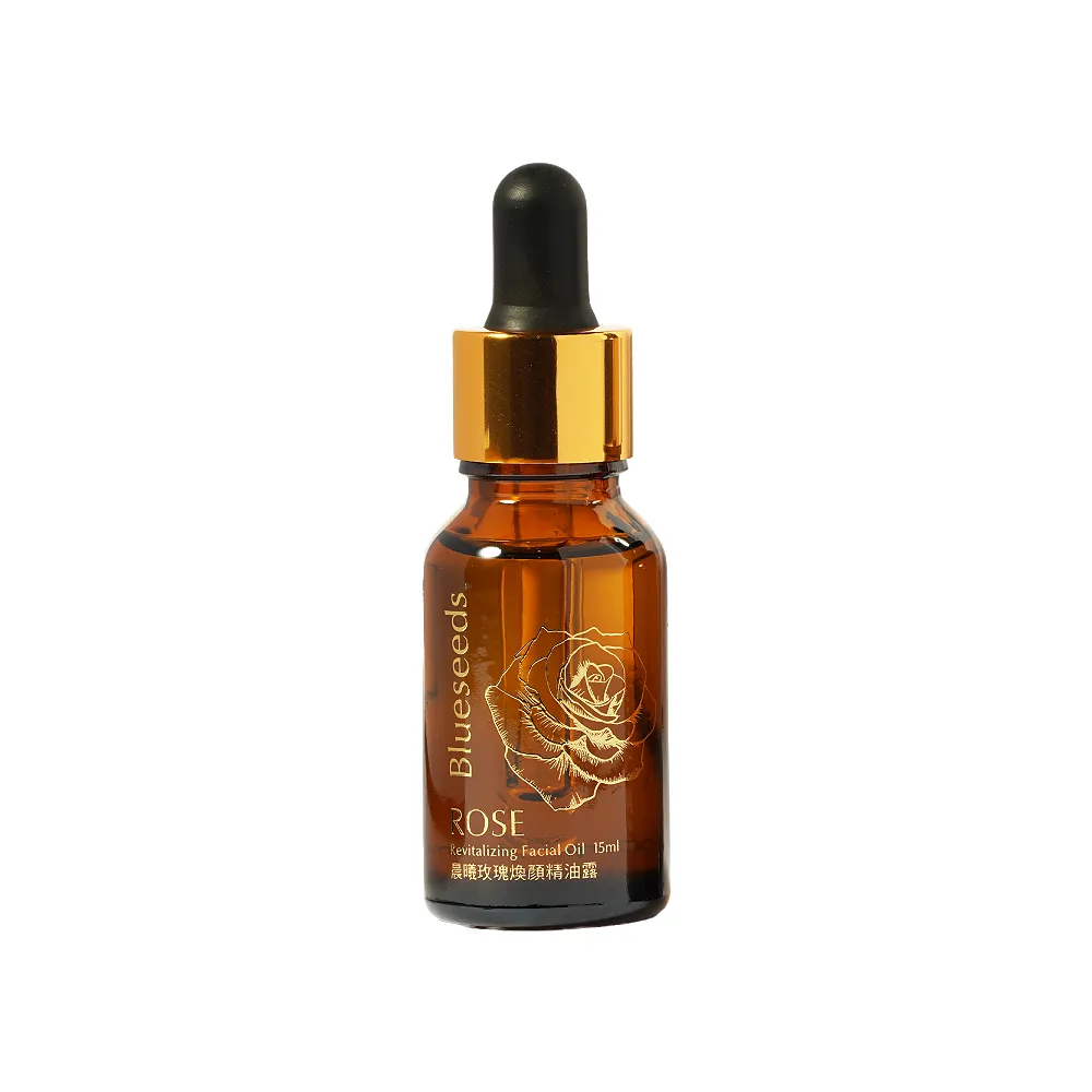 【Blueseeds】晨曦玫瑰煥顏精油露 精華油15ml(保濕 修護)｜芙彤園