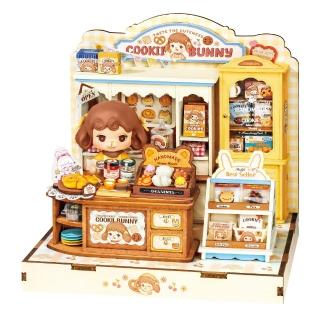 【ArtLife 藝術生活】DG177 邦尼曲奇 (Rolife若來☆ 微縮藝術精品 娃娃屋 DIY 交換禮物)