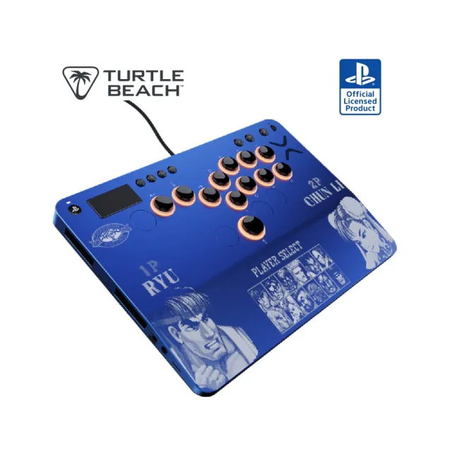 【Turtle Beach】Victrix Pro KO 快打旋風 II 冠軍版 按鈕街機控制器(PlayStation授權)