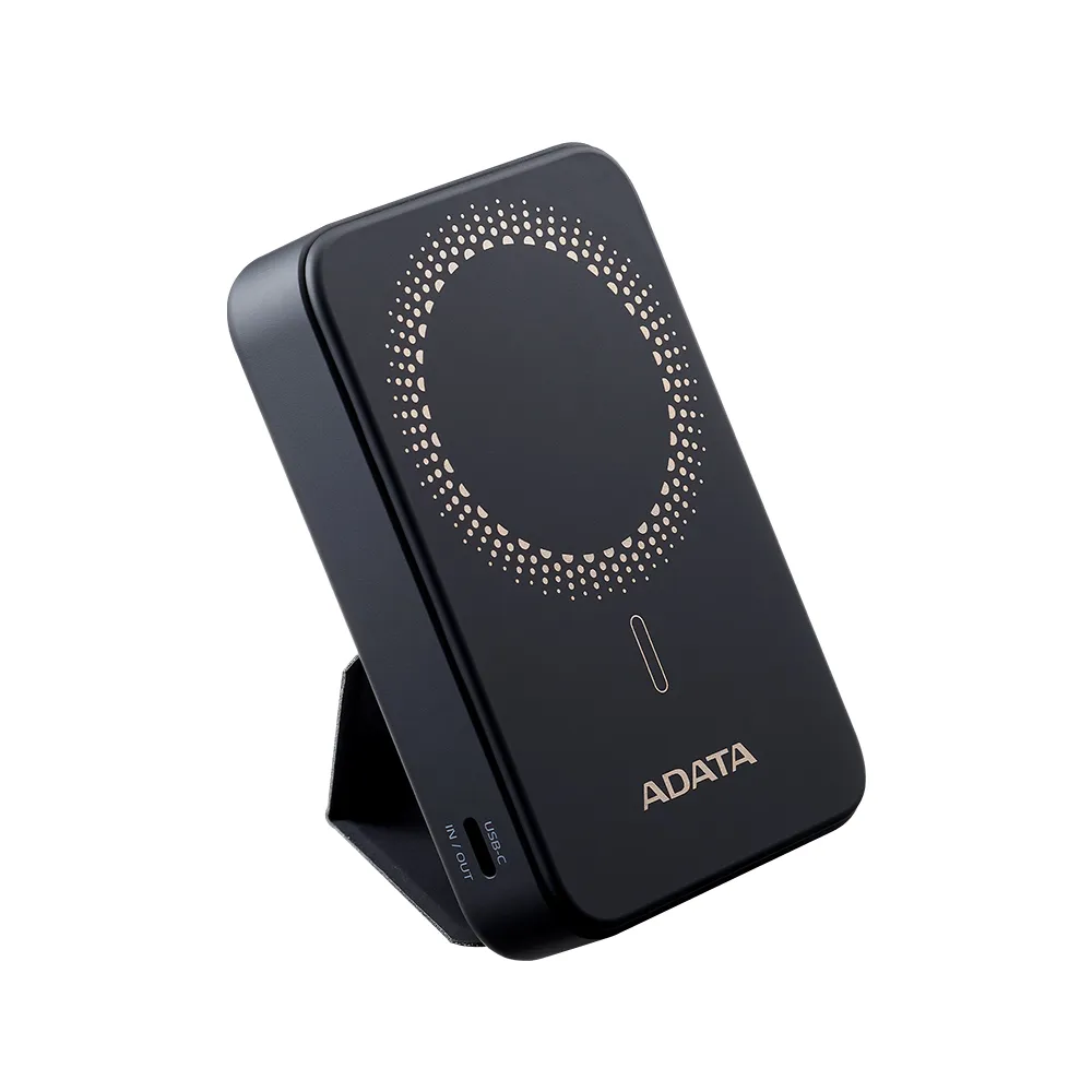 【ADATA 威剛】R100 20W 無線磁吸快充 PD/QC快充行動電源-10000mAh(38.5Wh/具Wh標示)