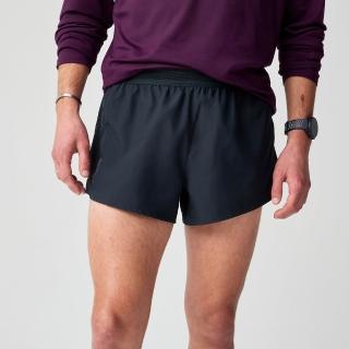 【BROOKS】男 Dash 奔跑疾速慢跑短褲 3吋 經典黑 (211590001)
