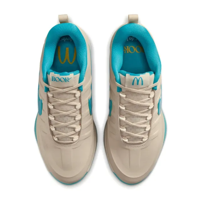 【NIKE 耐吉】McDonald s x Nike Book 2 Sedona 藍色麥當勞 籃球鞋 聯名 龜裂紋理 男鞋 IR6445-100