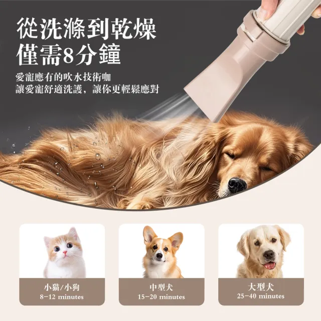 【JoPet】寵物吹水機 吹毛機 吹風機(負離子 九段式風量/溫度)
