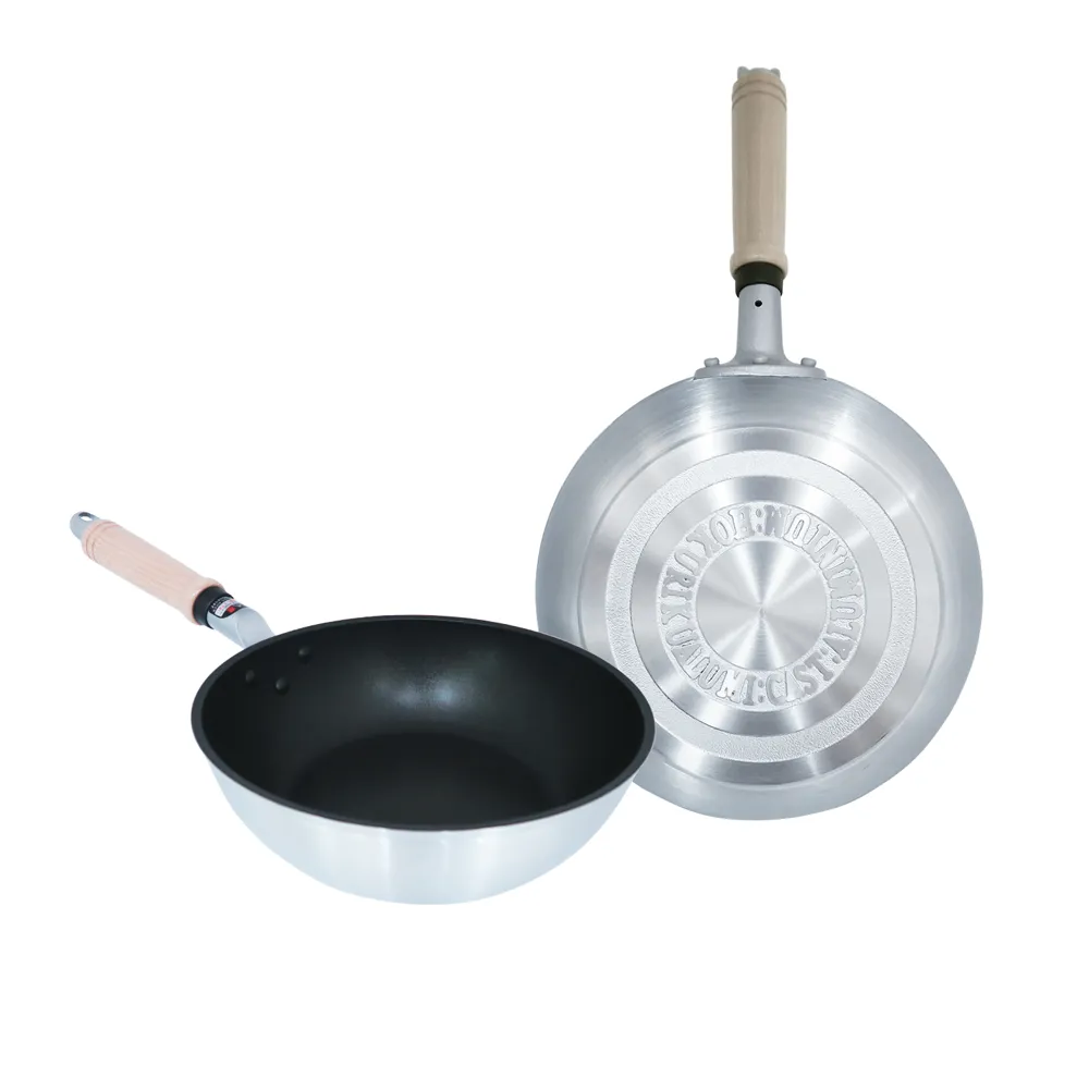 【hokua 北陸鍋具】日本製Mystar輕量級不沾黑金鋼深型平底鍋22cm(可用金屬鍋鏟烹飪)