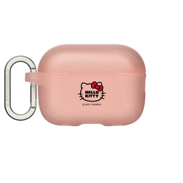 【RHINOSHIELD 犀牛盾】適用AirPods Pro 3/2/Pro/第4/3/2/1代耳機保護殼/Hello Kitty Logo(Hello Kitty)