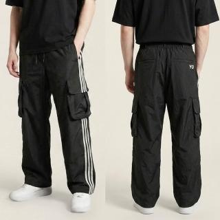 【Y-3 山本耀司】三條紋工裝褲(男女款/黑)