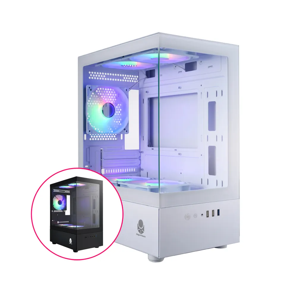 【微星平台】i5十核RTX 5050 Win11{光之守護W}電競機(i5-14400F/B760/16G D5/1TB)