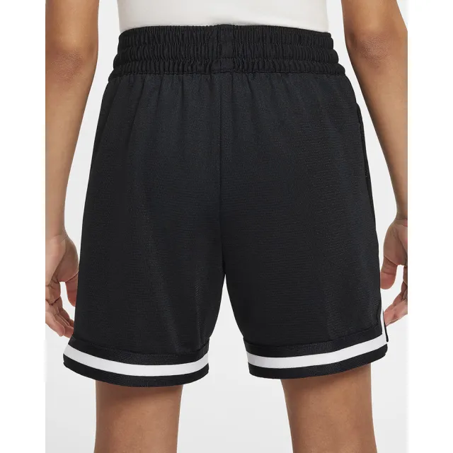 【NIKE 耐吉】短褲 童裝 大童 男女童 運動褲 B NK DF DNA 24 SHORT 5IN 黑白 FZ5240-010