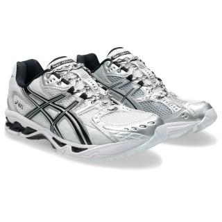 【asics 亞瑟士】GEL-Nimbus 10.1 舒適 減震耐磨 男款 銀白色 休閒鞋 1203A780-101