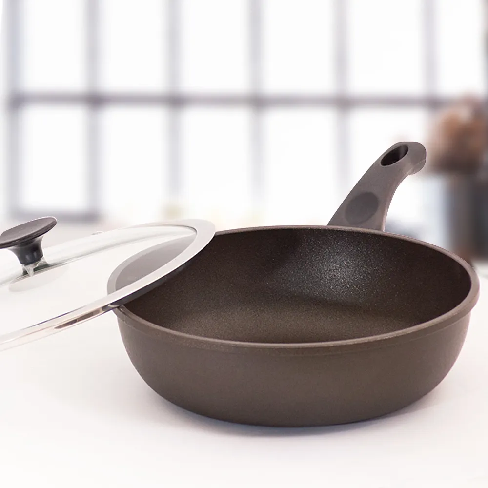 【ＵNICOOK 優樂】樂廚深型平底鍋附蓋(26cm)