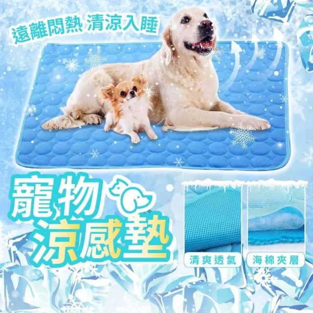 【享屋】寵物涼感墊-L號(寵物涼墊 寵物墊 寵物冰墊 冰墊 寵物睡墊 寵物涼感床 寵物涼感墊)