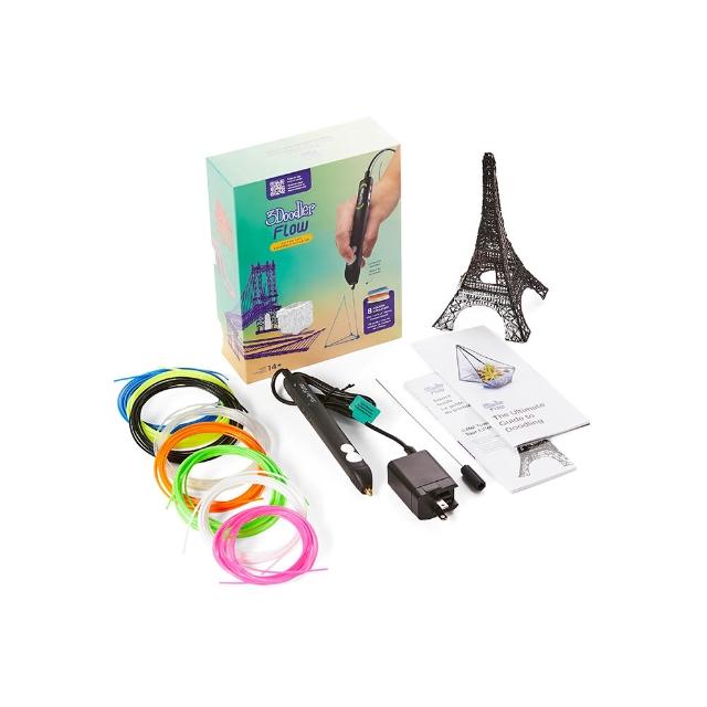 【3Doodler】3Doodler FLOW 3D列印筆基本組 14歲以上(DIY 手作 3D 專業 14歲以上)
