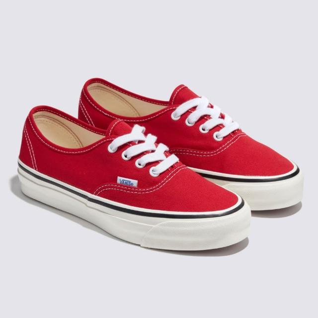 【VANS】官方旗艦 Premium LX Authentic Reissue 44 紅色滑板鞋