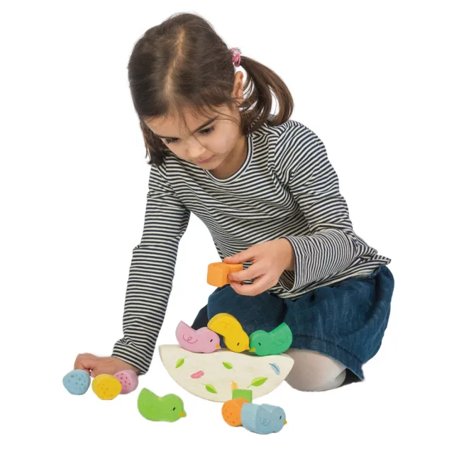 【Tender Leaf Toys】鳥巢平衡疊疊樂(內附12塊堆疊積木)