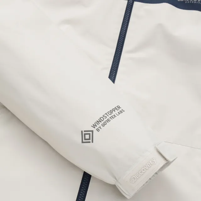【Discovery Expedition】GORE WINDSTOPPER 男版拉鍊外套 機能外套 防水 防風 抗UV (DMWJ3C061-IND)