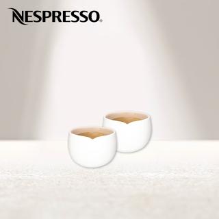 【Nespresso】Origin Espresso 雙層陶瓷杯組(內含2只 Espresso 雙層陶瓷咖啡杯 80ml)