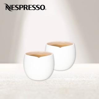 【Nespresso】Origin Lungo雙層陶瓷杯組(內含2只 Lungo 雙層陶瓷咖啡杯 180ml)