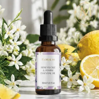 【Floral M】忍冬茉莉空間香氛油30ml(擴香精油/香氛精油/擴香花專用/水氧機精油/淨化空氣)