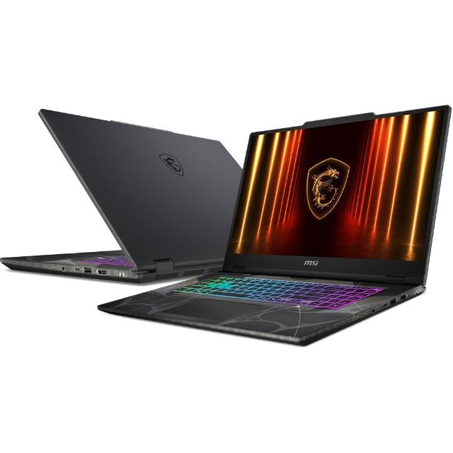 【MSI 微星】17吋 Core 7 RTX5060 電競筆電(Cyborg 17/Core 7-240H/16G/512GB SSD/W11/B2RWFKG-426TW)