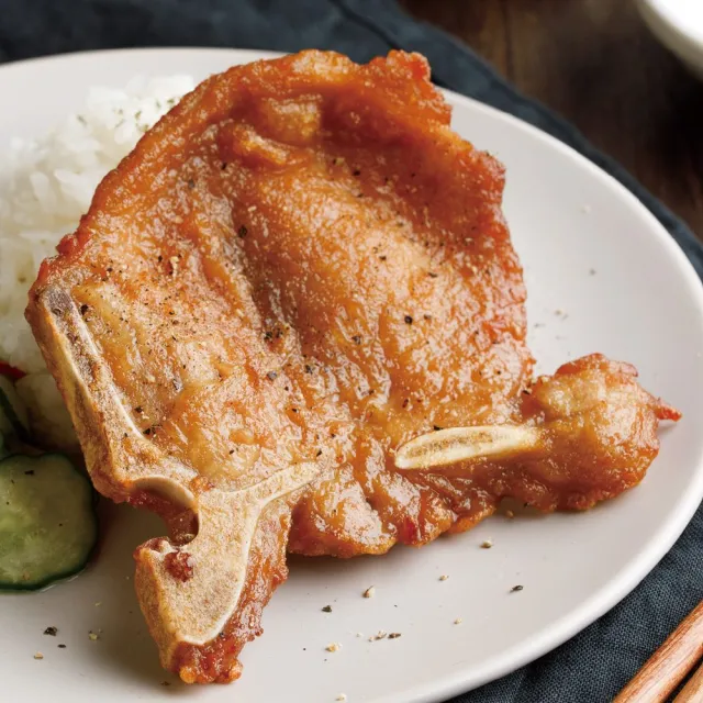 【台畜】經典香酥炸排骨18片組＋加贈2片(90g/片)